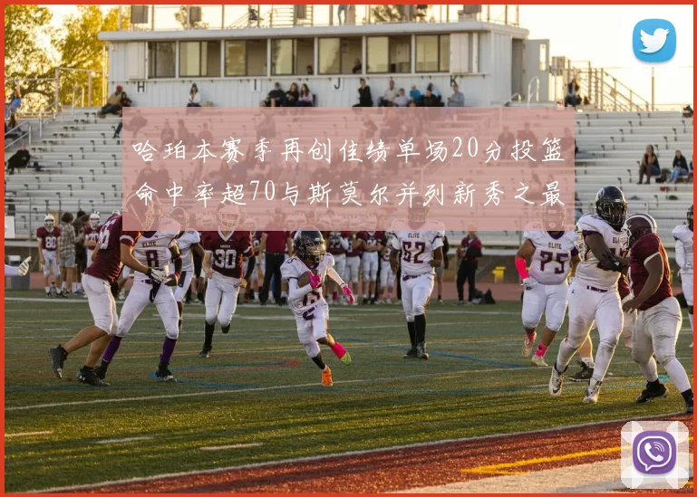 哈珀本赛季再创佳绩单场20分投篮命中率超70与斯莫尔并列新秀之最